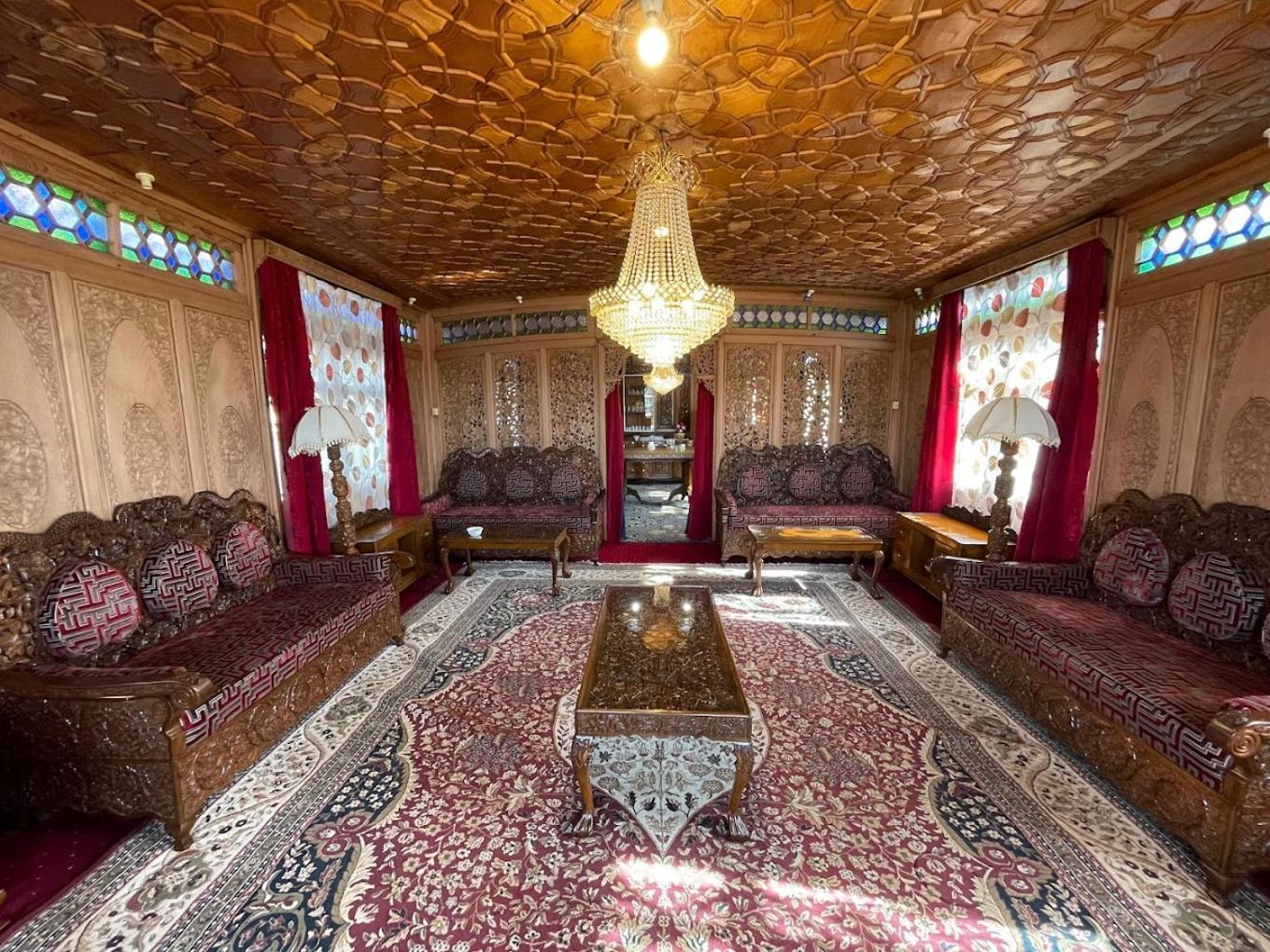 Готель Mossess Group Of Houseboats Срінагар Екстер'єр фото